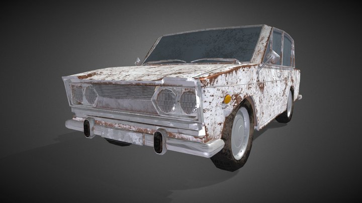 Nissan_skyline_Car 3D Model