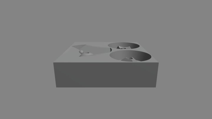 Skewb 3D Model