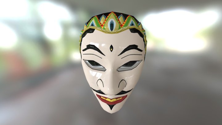 Arjuna Mask 3D Model