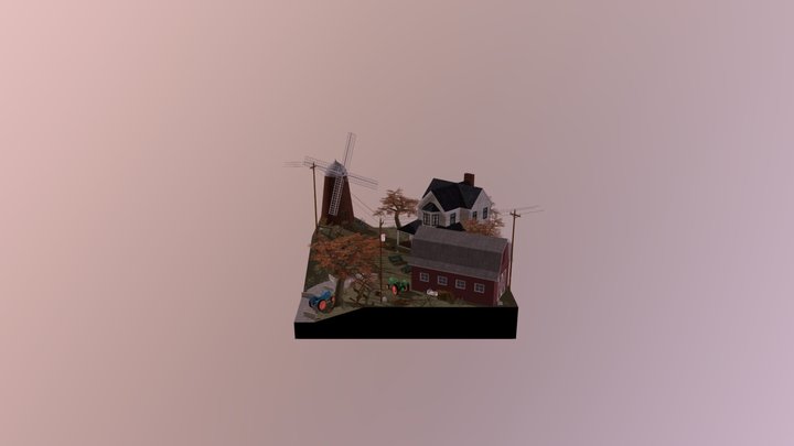 1DAE - Struan Forsyth - Cityscene/Zombiescene 3D Model