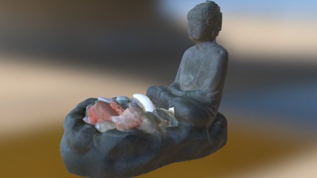 Buddha Semi-Precious Stones Holder