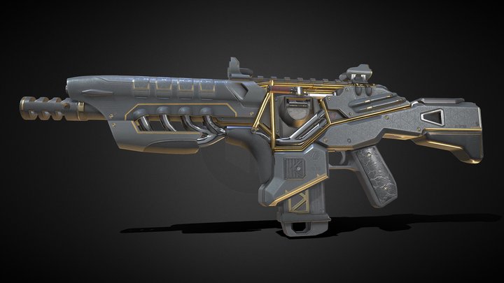 Apex Legends Hemlok Burst AR Gentleman Baller – Kostenloses 3D-Modell STL