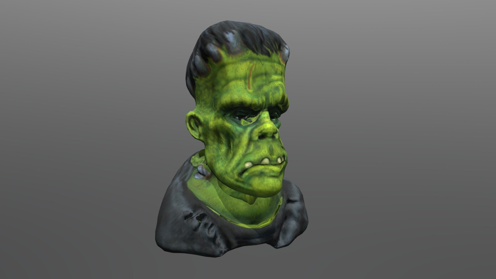 Frankenstein head