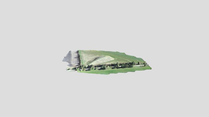 All Cannings Long Barrow 3D Model