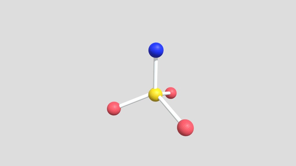 Tetrahedral sp3 Hybridized Carbon Model