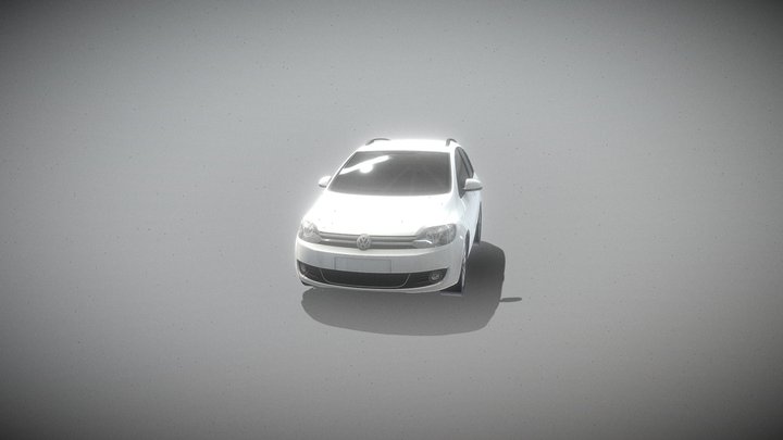 Volkswagen golf (PLUS) 2011 3D Model