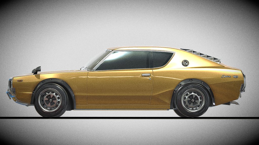 1972 Datsun 240K GT (FREE Download) by Arham3d