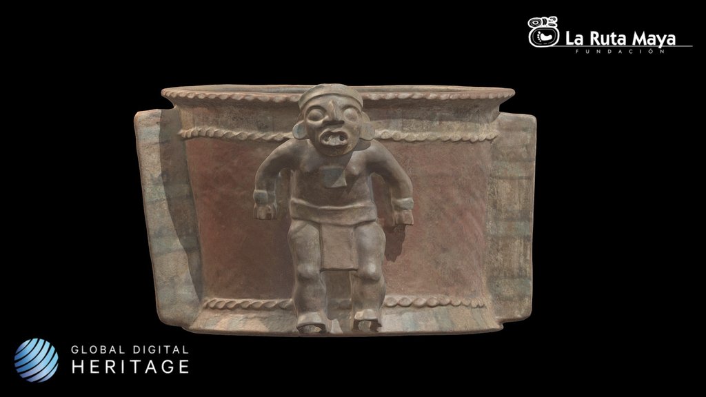 Urn with Male Character