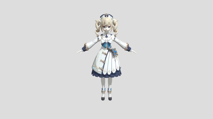 Genshin Impact - Barbara 3D Model