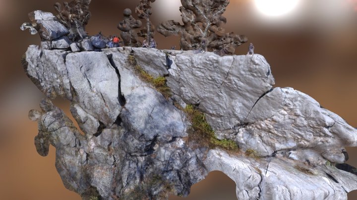Rocks State Park Simplified 3d Mesh 3D Model