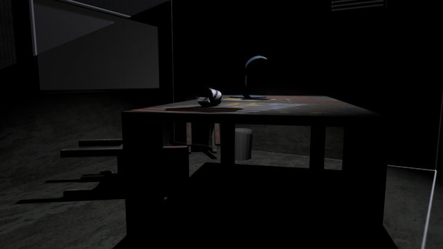 Interrogation Room 3D Model