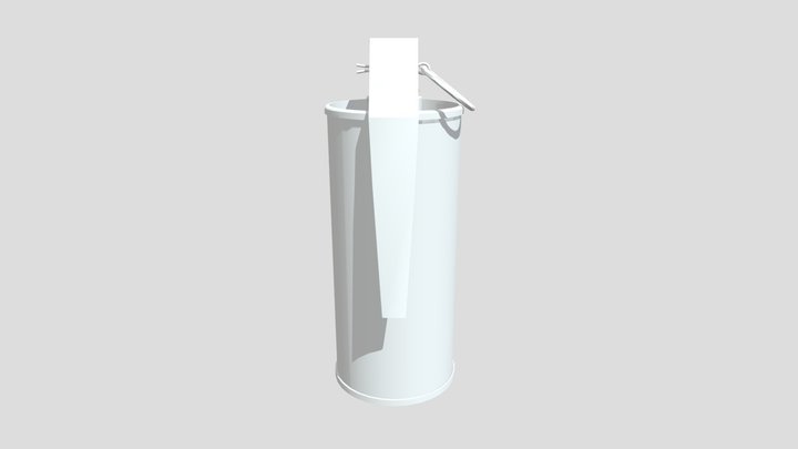 SmokeGrenadeOptimised 3D Model