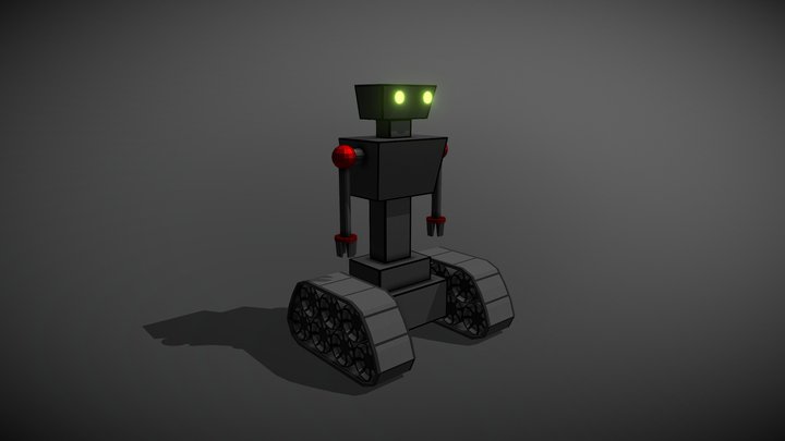 Basic NPC Robot 3D Model