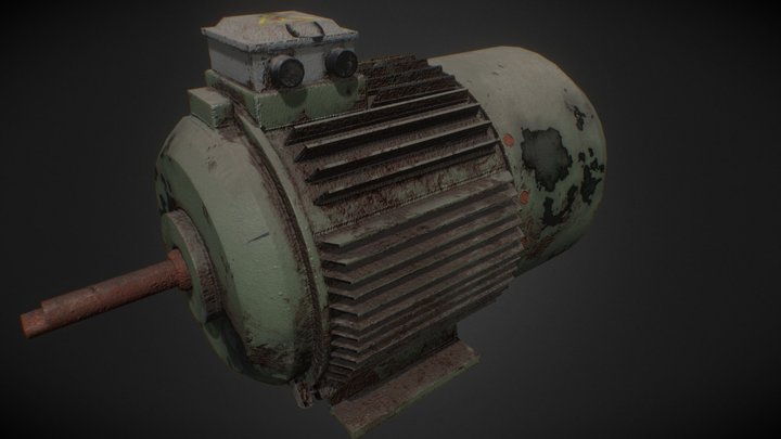 Electromotor 3D Model