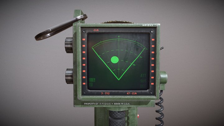 MotionTracker - Alien Isolation 3D Model