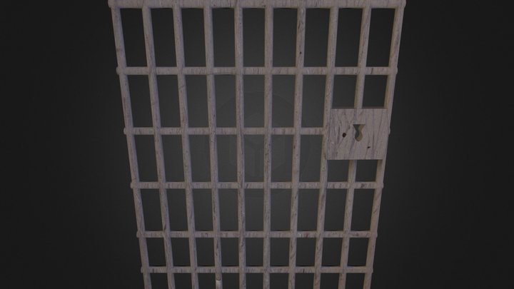 Cell door 3D Model