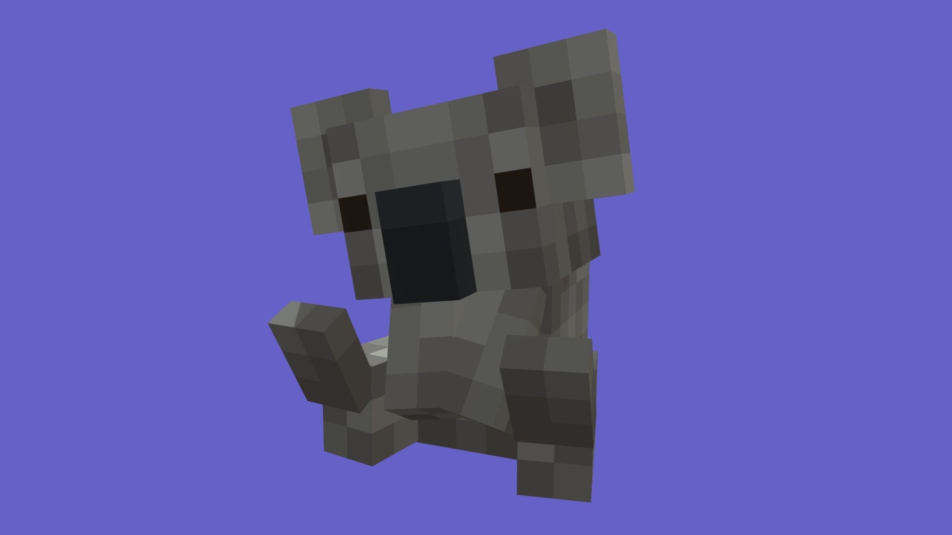 Minecraft Koala - 3D model by Nog's Menagerie (@nogs-menagerie ...