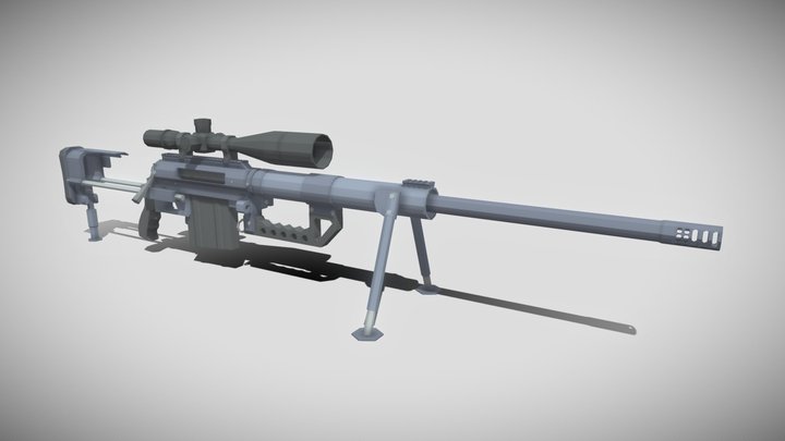 CheyTac Intervension BLUE – Free 3D Model STL