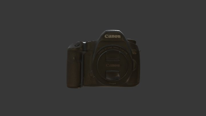 Canon EOS 5D 3D Model