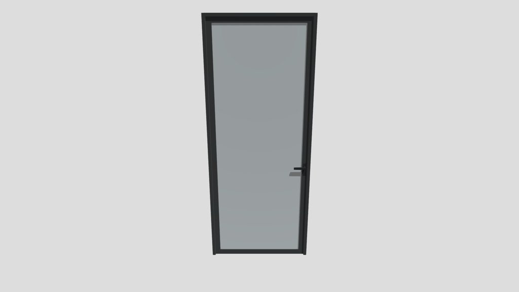 Aluminium Glass Door Lesser Poly