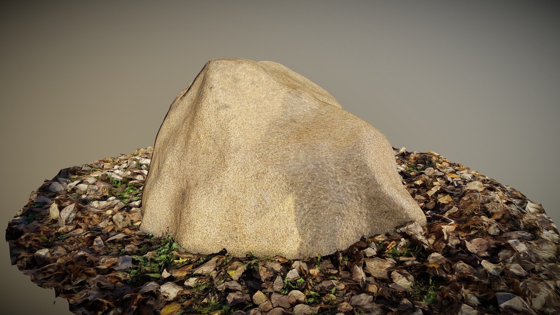 Искусственный камень D80/50 - коричневый — Sketchfab embed 3D viewer