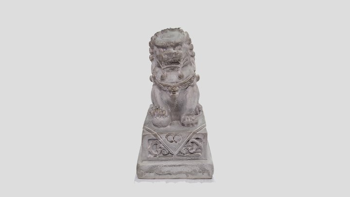 Fu Lion 3D Model