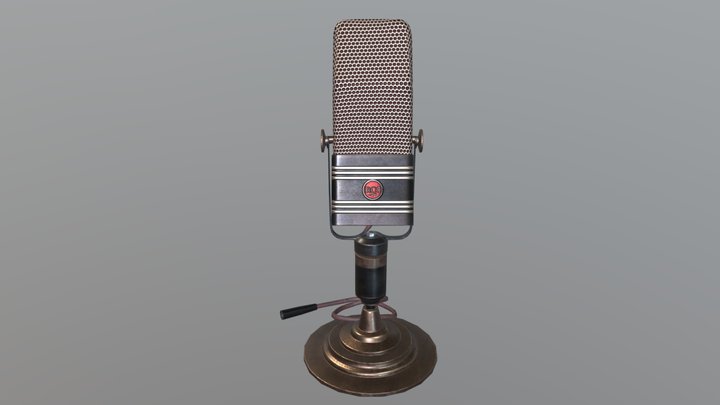 Vintage microphone