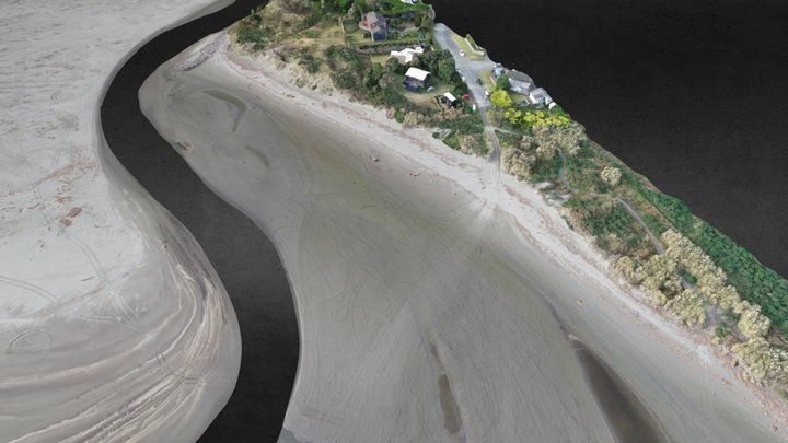 Waikawa Beach - 31 May 2020 3D Model