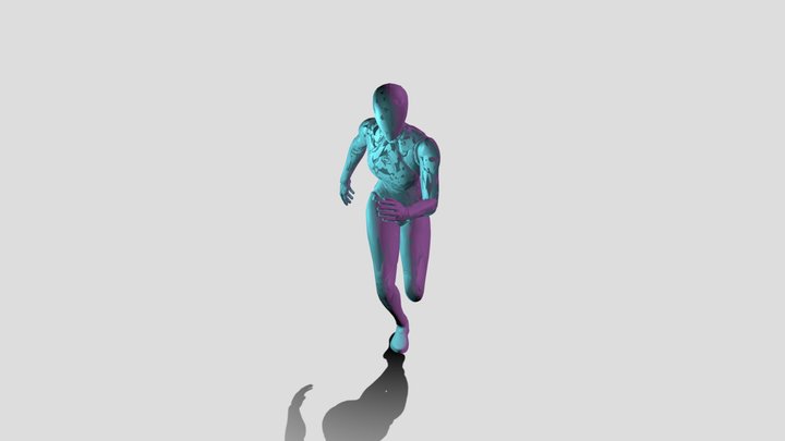 Quinn Rig Animation Set 3D Model