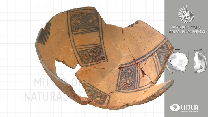 Escudilla de cerámica / Ceramic Bowl 3D Model