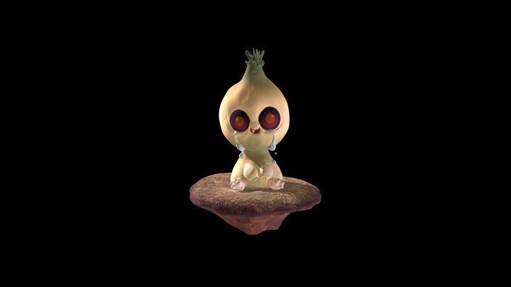 Little Onion 3D Model