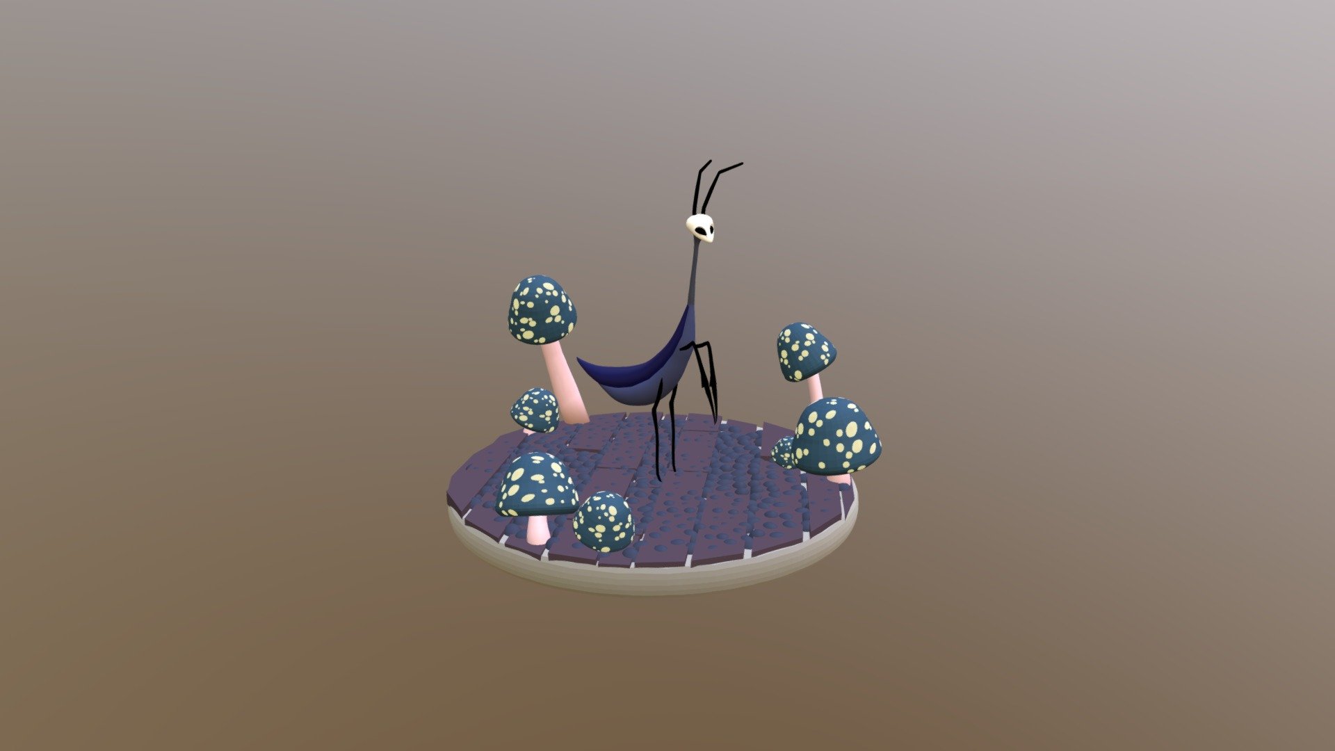 Hollow Knight 53 Mantis Warrior Download Free 3D model by Brandon