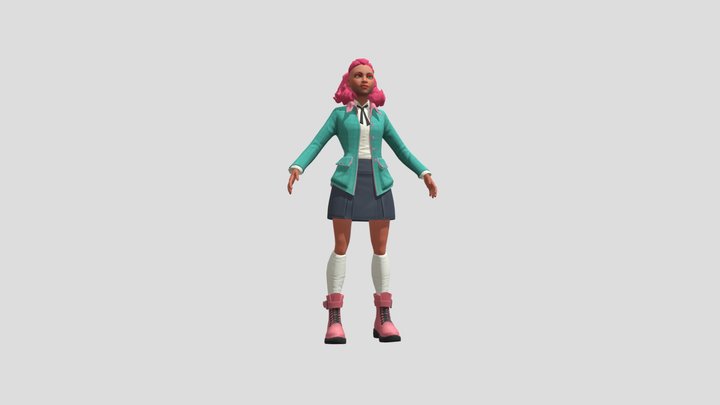 Abigail 3D Model