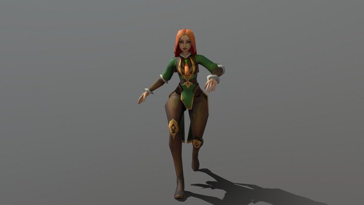 AS2 3D Modelling - Adventurer 3D Model