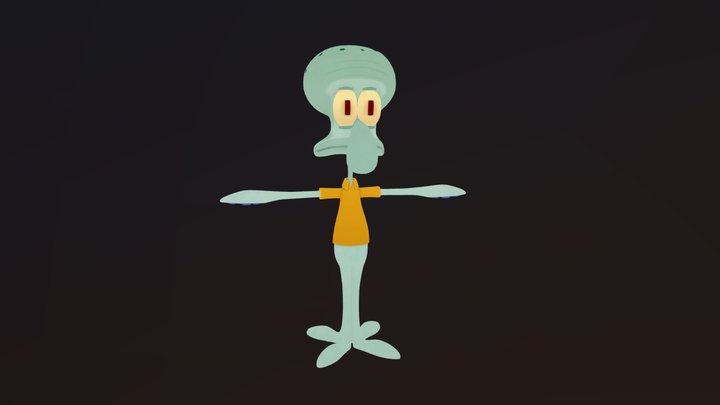 Squidward – Modelo 3D gratuito STL