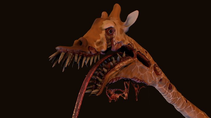 Zoochosis - Infected Giraffe – Modèle 3D gratuit STL