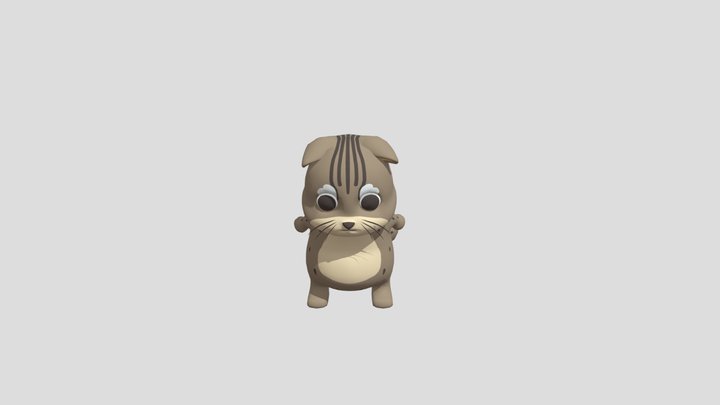 イリオモテヤマネコ 3D Model
