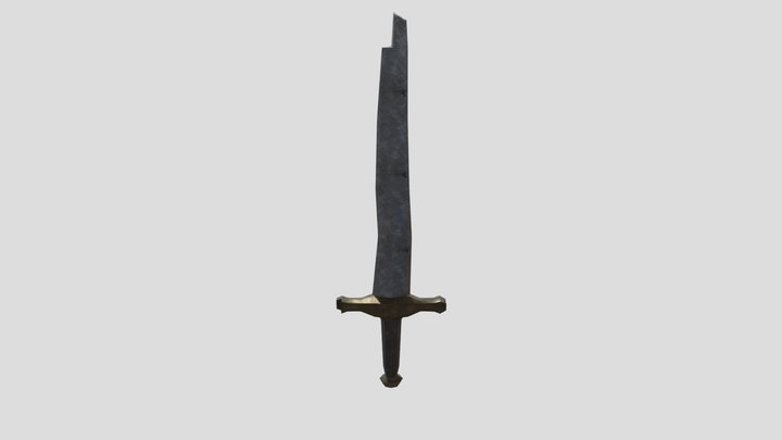Broken Sword 3D Model