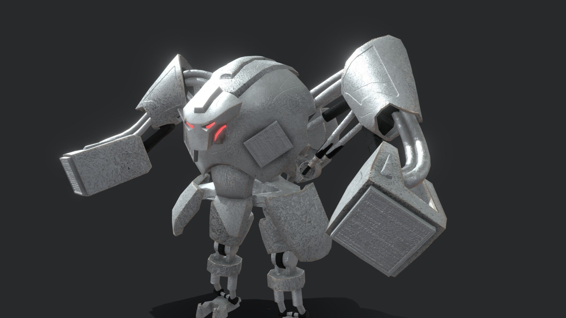 Goliath Robot - Advent Garde - 3D model by EltzAlvaro [2ddcbec] - Sketchfab