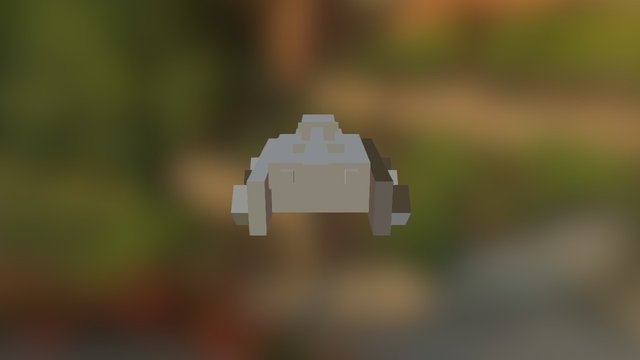Box Tank 3D Model