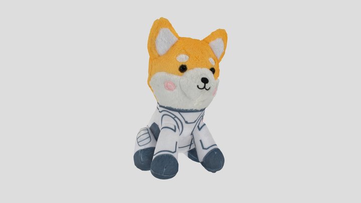 Asteroid (plush), designed by Liv Peretto 3D Model