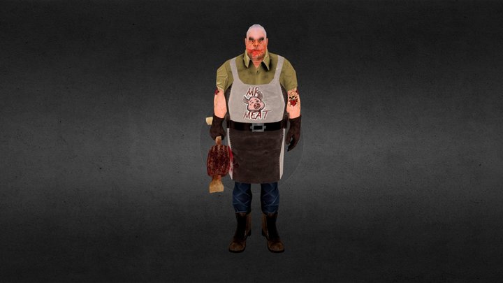 Mr.Meat | Mr.Meteny 3D Model