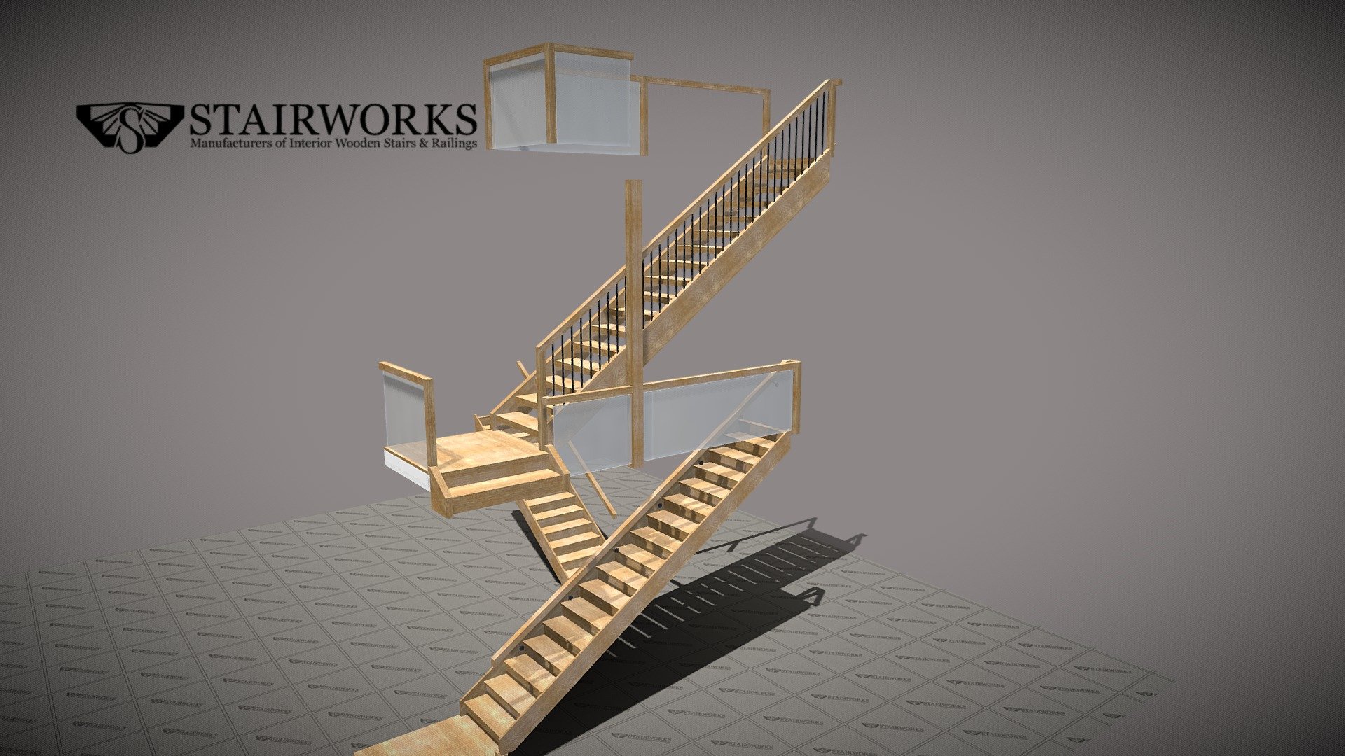 YOUNG,A_30_UNIVERSITY_RAILING_DESIGN_PART GLASS - 3D model by STW ...