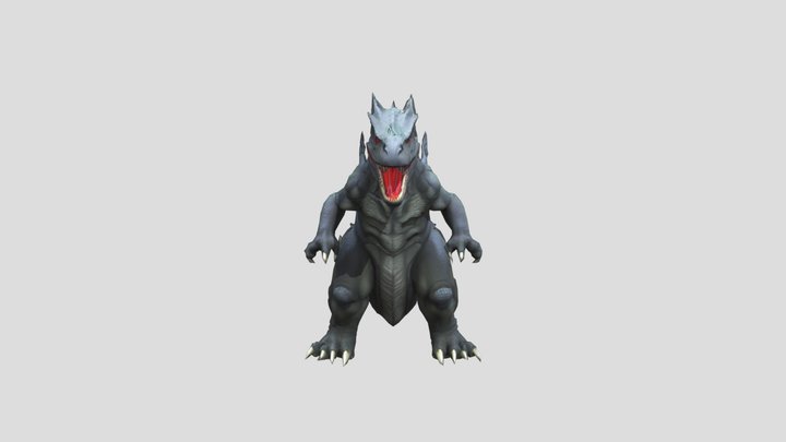 Shin Tyrannozilla Rex 3D Model