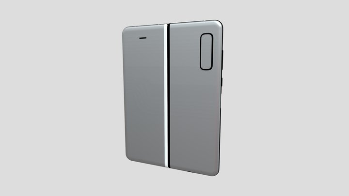 Foldable Phone 3D Model
