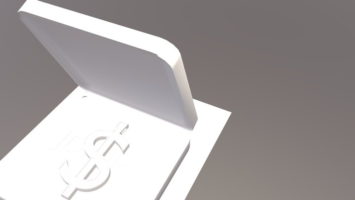 Dollar Pendant 3D Model