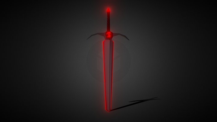 Crucible Sword 3D Model