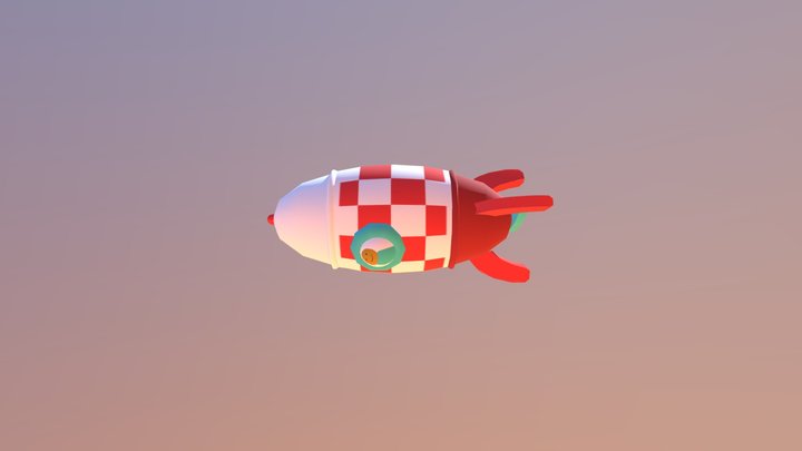 Rocket 3D Model