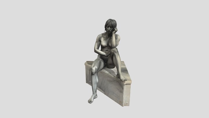 Reflective Pondering 3D Model