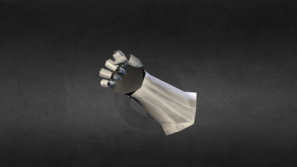 Gauntlet — Sketchfab embed 3D viewer